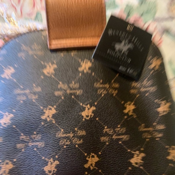 NWT Beverly Hills Polo Club Black and Brown Crossbody Bag - Picture 4 of 8